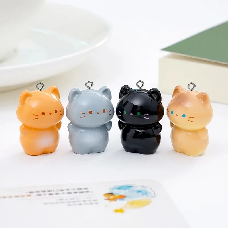 10個入り スイート3D立体子猫レジンチャーム 漫画風シャム - Resin Art Kits For Adults のレビューと価格