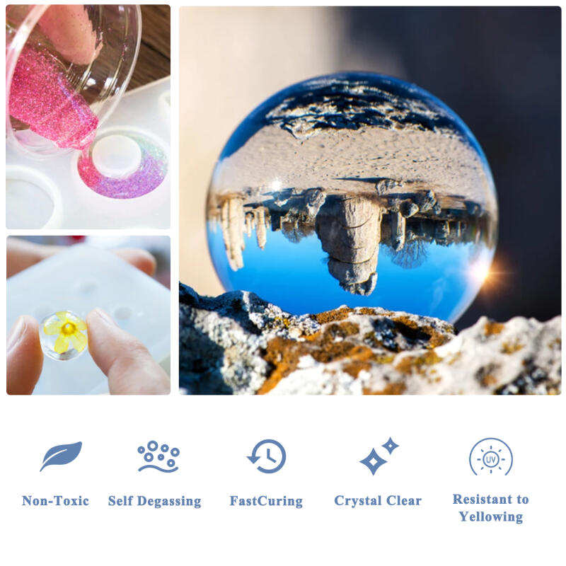 200g/250g/500g UVレジン ハードグルー DI - Resin Art Lamp のレビューと価格