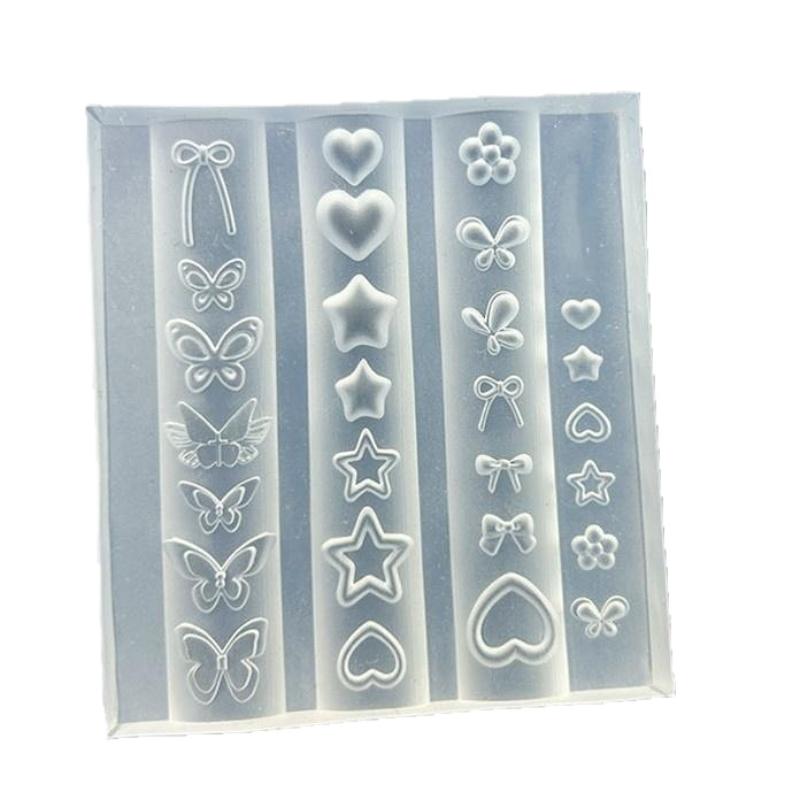 ❤️   1pc ちょう結び海クラゲシェルローズリーフ 3D - Silicone Mold Ocean のレビューと価格