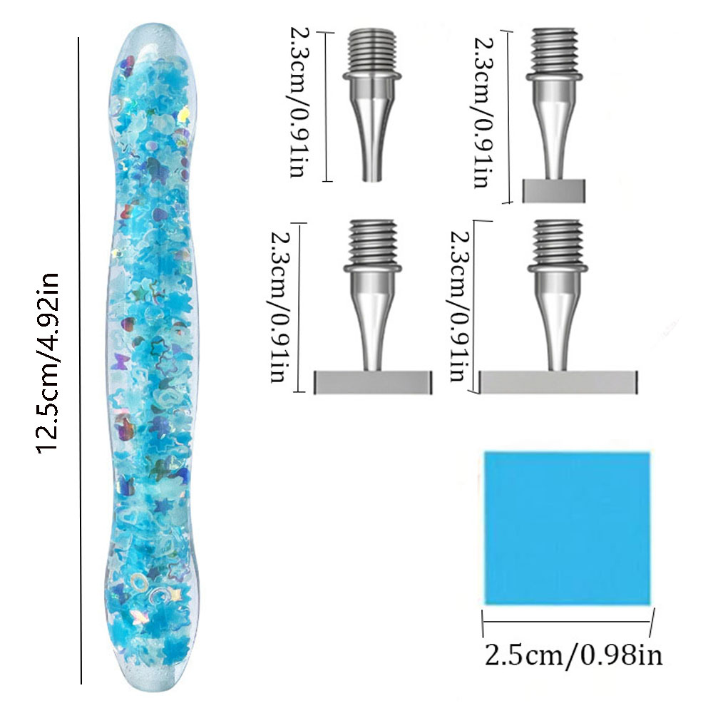 レジンペン1本＋接着剤6個＋極細ペン先4個、新型スレッドダイ - Resin Art Pen のレビューと価格