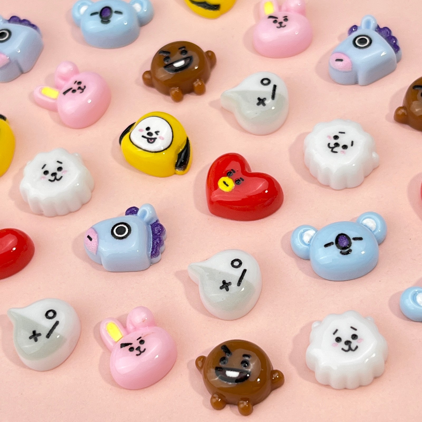 B T 21 チミー・コヤ RJ シューキー・タタ・クッキー - Resin Art Accessories のレビューと価格