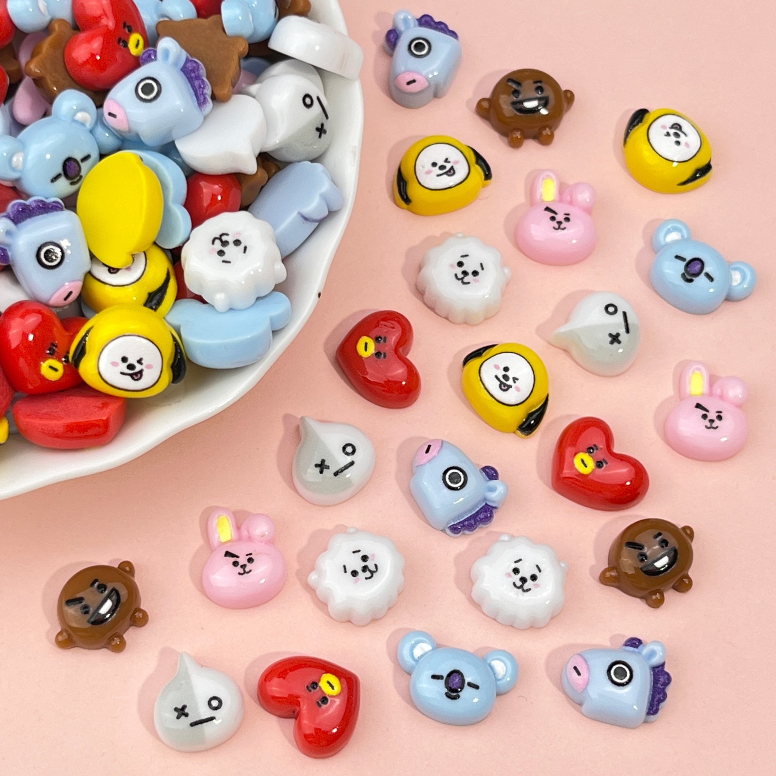 B T 21 チミー・コヤ RJ シューキー・タタ・クッキー - Resin Art Accessories のレビューと価格