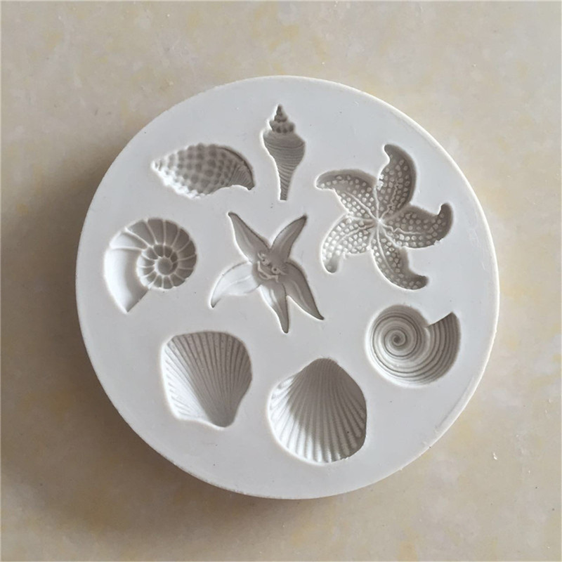 新しい【海洋生物の貝殻チョコレートケーキシリコンモールドキッ - Silicone Mold Ocean のレビューと価格