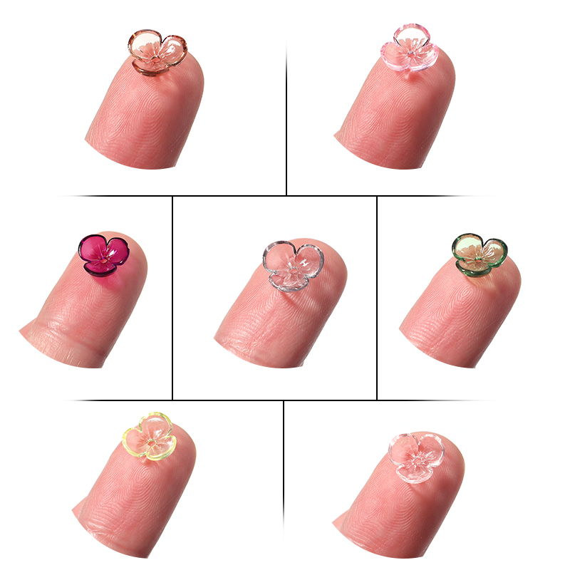ジュエリー作り用の透明な樹脂花びらビーズ,花のモチーフ,ゆる - Resin Art Kits For Adults のレビューと価格