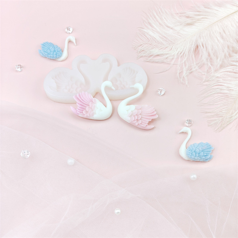 白鳥ペアコンビネーションシリコンモールド、手作りチョコレート - Silicone Mold Ocean のレビューと価格