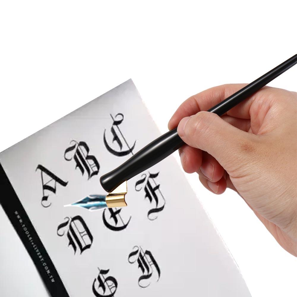 斜めつけペンホルダー英語ライティングアート描画書道ペン先アン - Resin Art Pen のレビューと価格