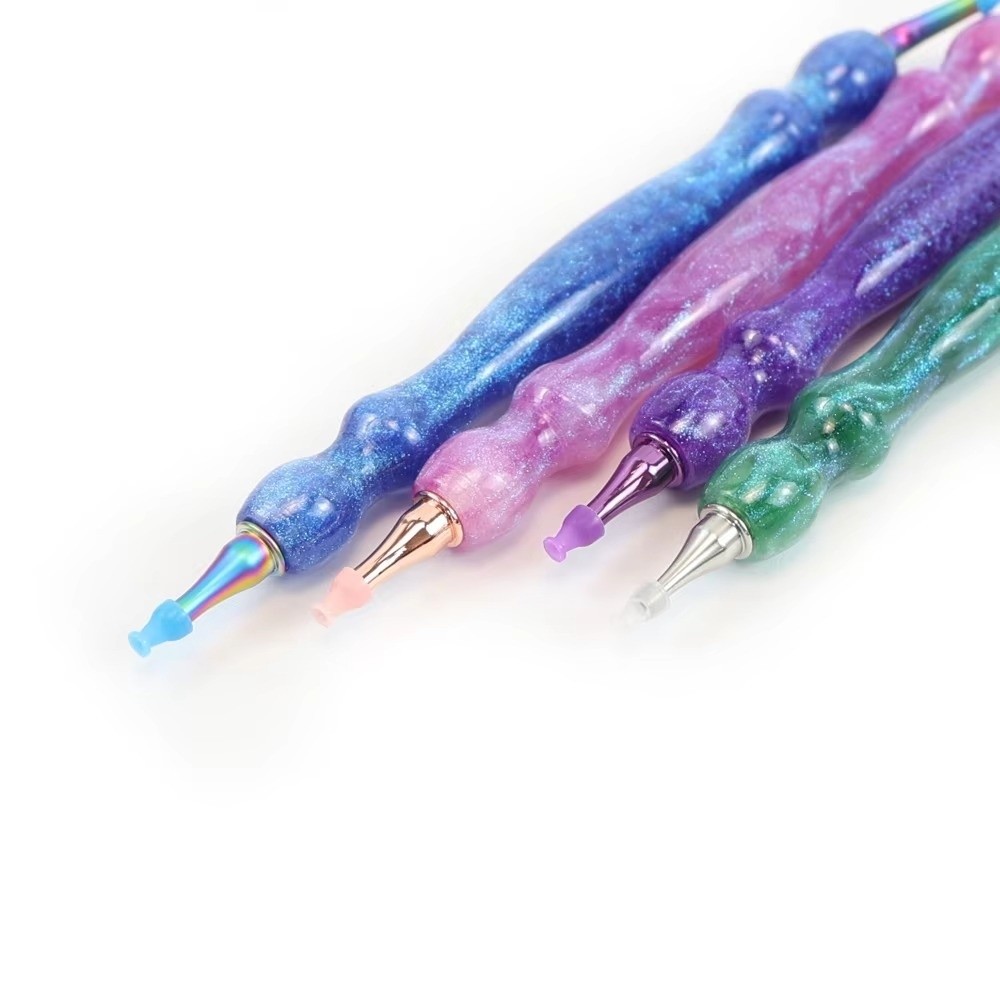 10個入り ワックス不要 ダイヤモンドペインティングペンチッ - Resin Art Pen のレビューと価格