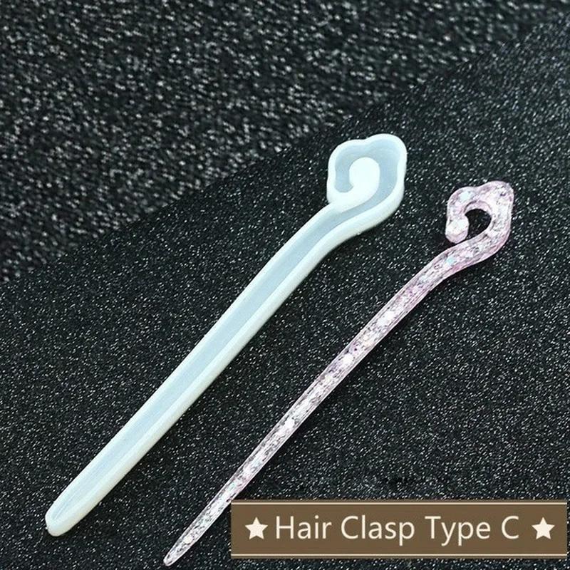 新しい透明ヘアピンシリコーン特殊金型樹脂 DIY ヘアジュエ - Resin Art Kits For Adults のレビューと価格