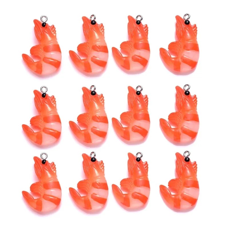 10個入り 3Dシミュレートロブスターシュリンプチャーム、ア - Resin Art Kits For Adults のレビューと価格