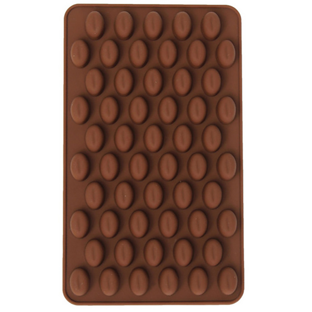 高品質シリコーンミニコーヒー豆チョコレートキャンディモールド - Silicone Mold Ocean のレビューと価格