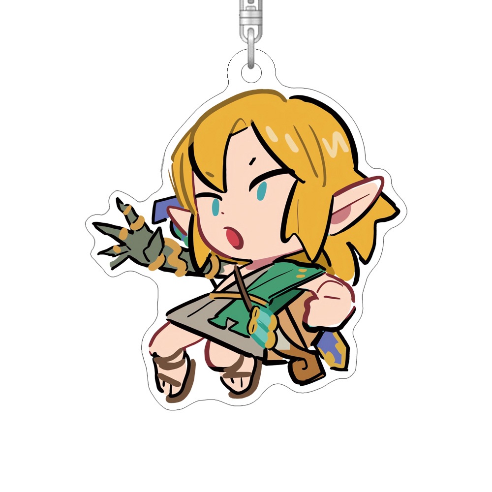 ゼルダの伝説 テアーズ・オブ・ザ・キングダム アクリルキーホ - Resin Art Zelda のレビューと価格