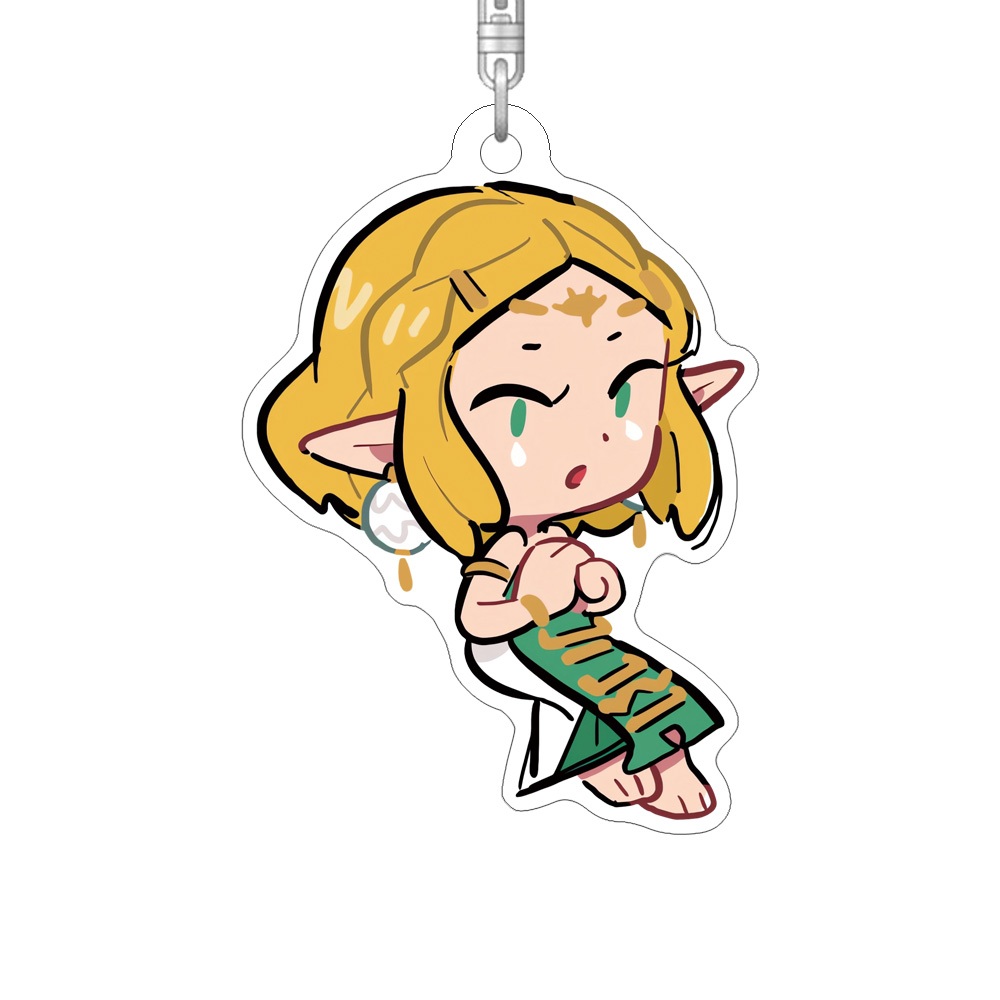 ゼルダの伝説 テアーズ・オブ・ザ・キングダム アクリルキーホ - Resin Art Zelda のレビューと価格