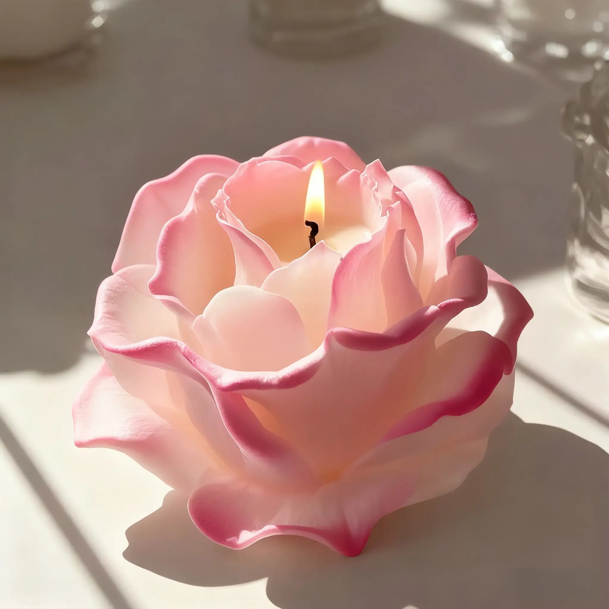 1個入り3Dエレガントローズシリコンモールド - 再利用可能 - Resin Art Rose Petals のレビューと価格