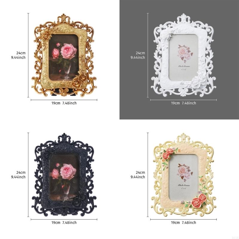 レトロな額縁、卓上壁ディスプレイ用ミニアンティーク華やかなフ - Resin Art Gallery のレビューと価格