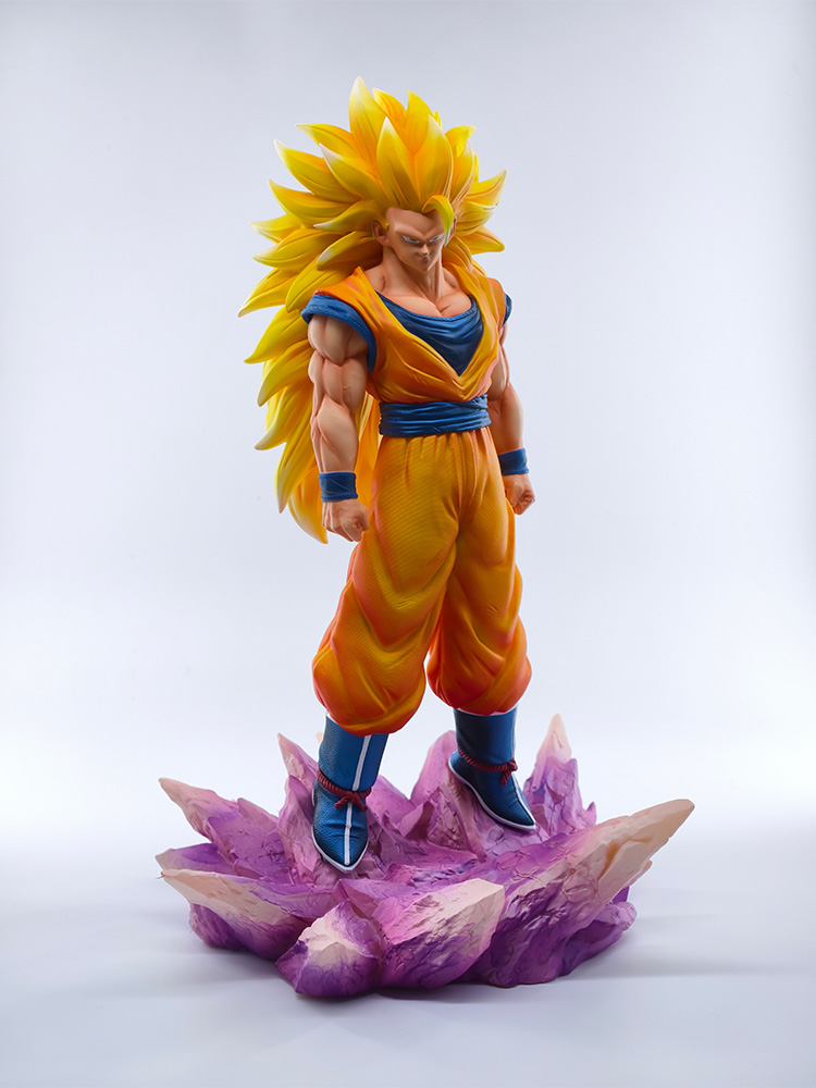 37cm Jt Studio ドラゴンボールZ 超サイヤ人3 - Resin Art Goku のレビューと価格